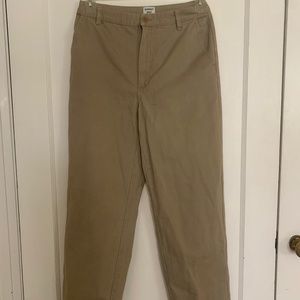 SUNDAY BEST mid rise straight leg chinos trousers pockets Women’s size 8